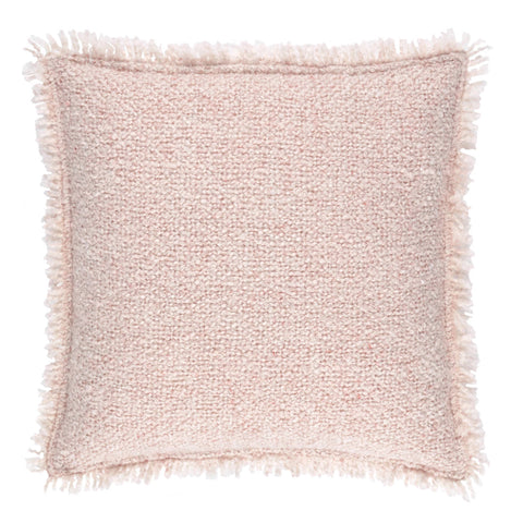 Boucle Indoor/Outdoor Decorative Pillow Cover | Pink