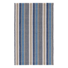 Always Greener Handwoven Indoor/Outdoor Rug | Blue/Grey