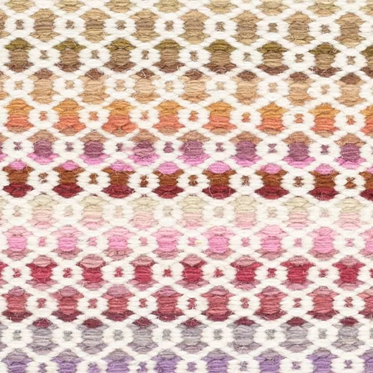 Poppy Handwoven Wool Rug Swatch | Multi