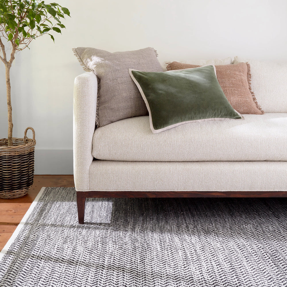 Coastal Handwoven Indoor/Outdoor Rug | Black