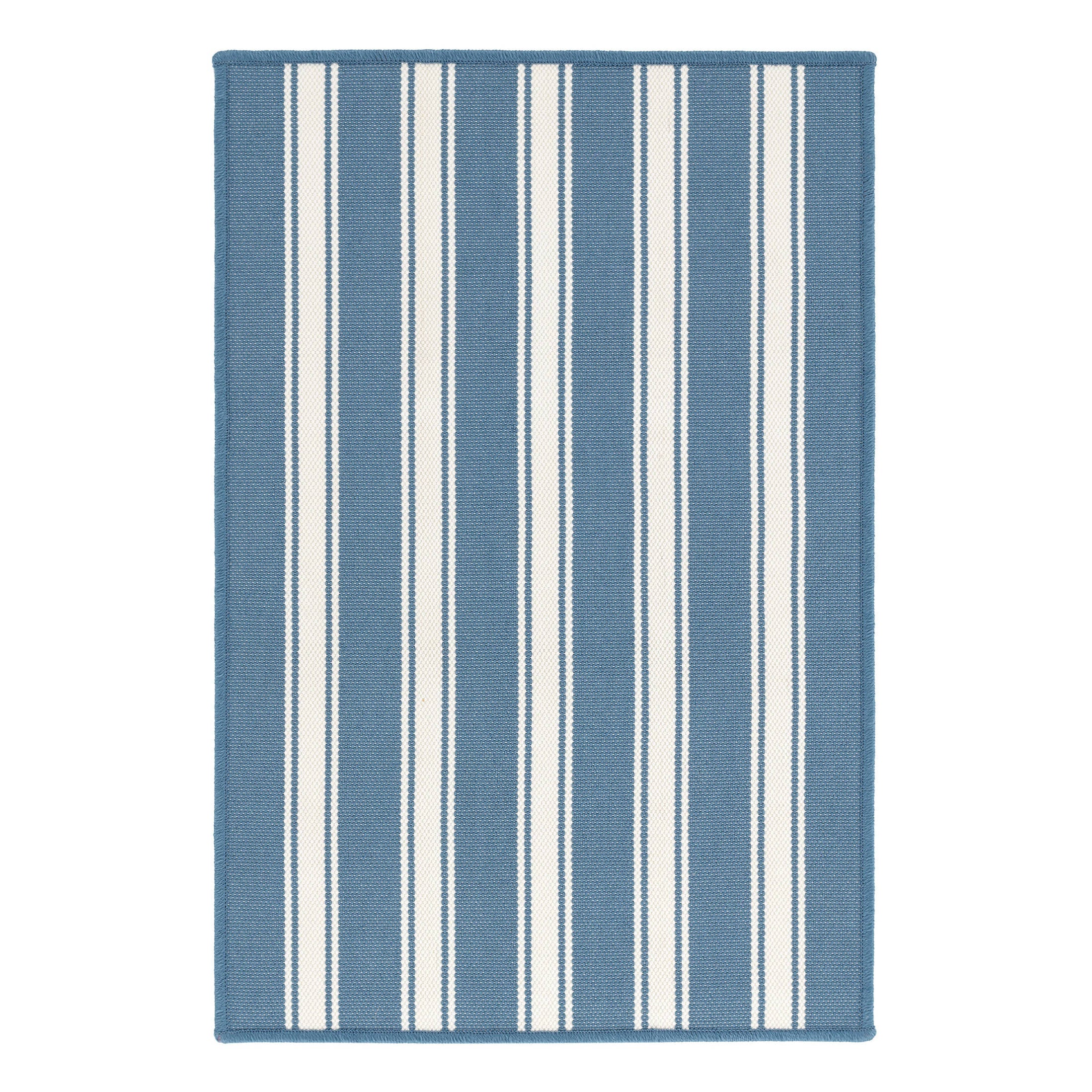 Maysville Stripe Woven Indoor/Outdoor Custom Rug | Slate – Annie Selke