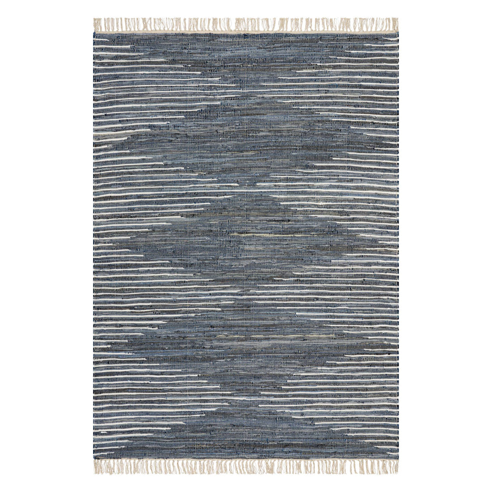 Dira Denim Bohemian Diamond Rug | Blue