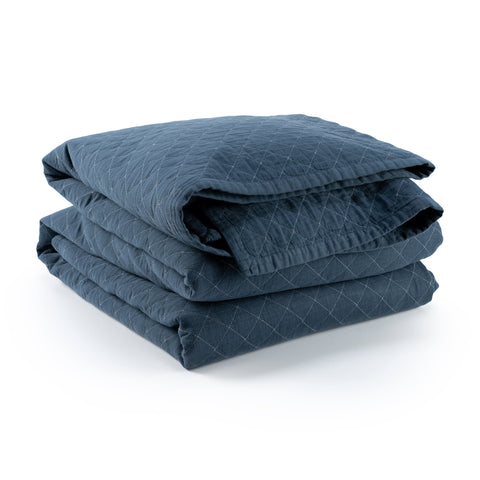 Amity Quilt | Navy
