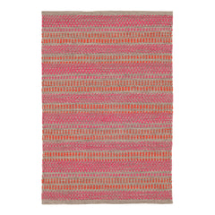 Sooner Than Later Handwoven Indoor/Outdoor Rug | Pink