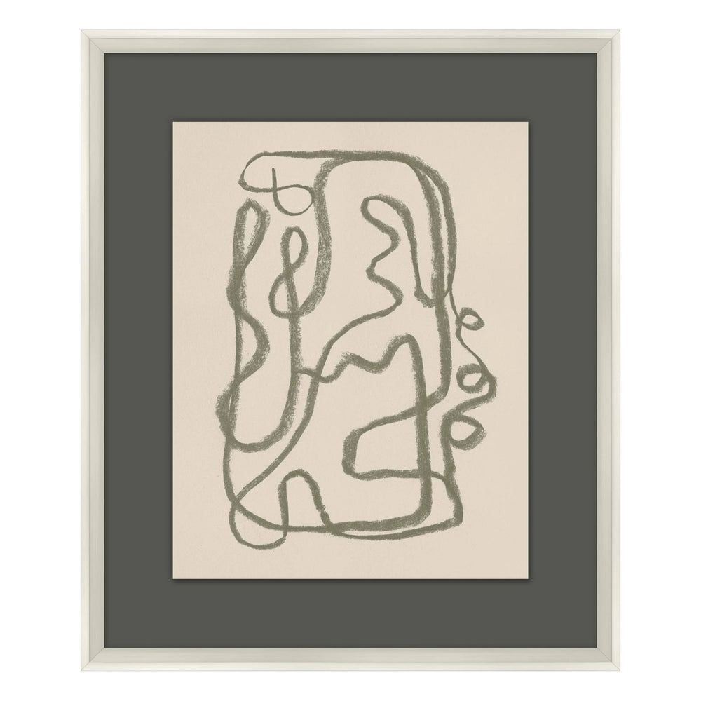 Doodle Wall Art | Green