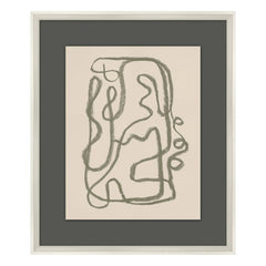 Doodle Wall Art | Green