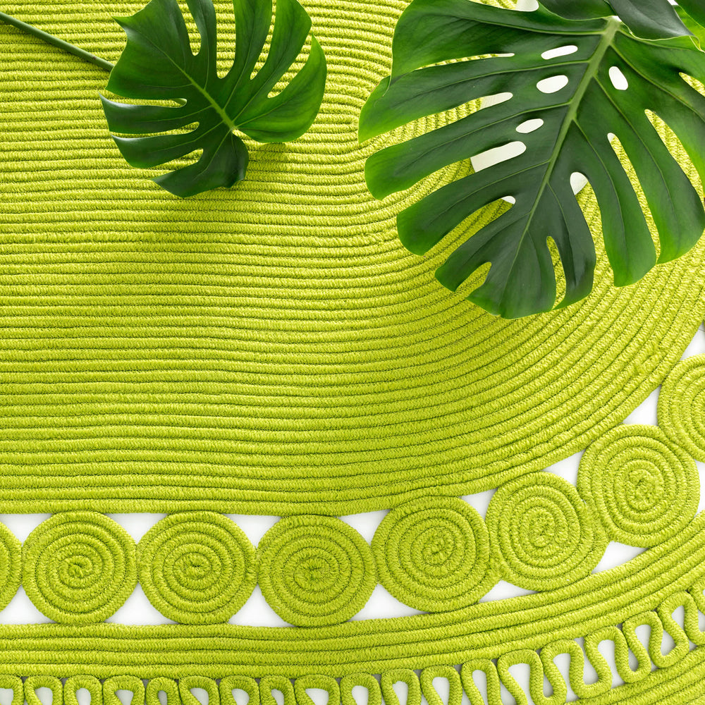 Audrey Handwoven Indoor/Outdoor Oval Rug | Sprout