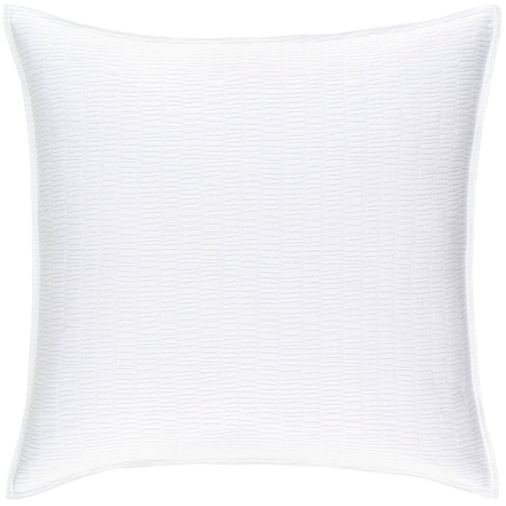 Roark Matelasse Sham | White