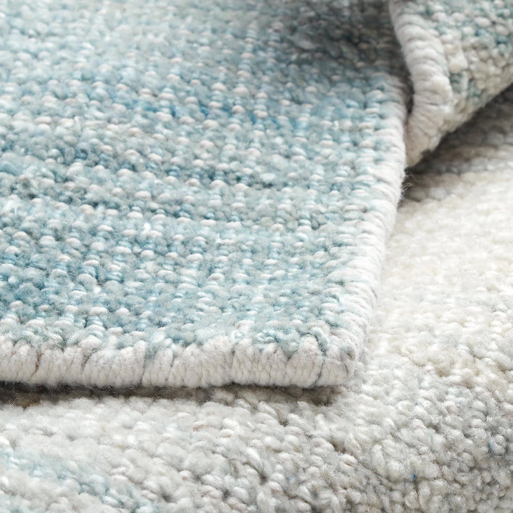 Pandora Hand Loom Knotted Rug | Sky