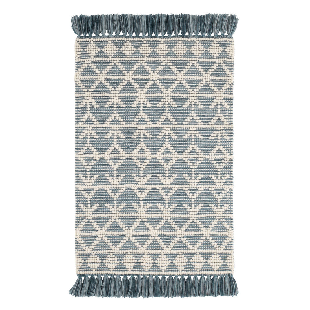 Pembrook Handwoven Wool Rug | Blue
