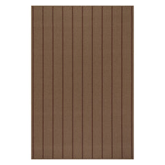 Riva Striped Coastal Indoor/Outdoor Custom Rug | Natural