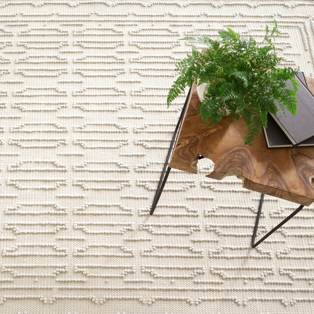 Campbell Handwoven Wool Rug | Plaster