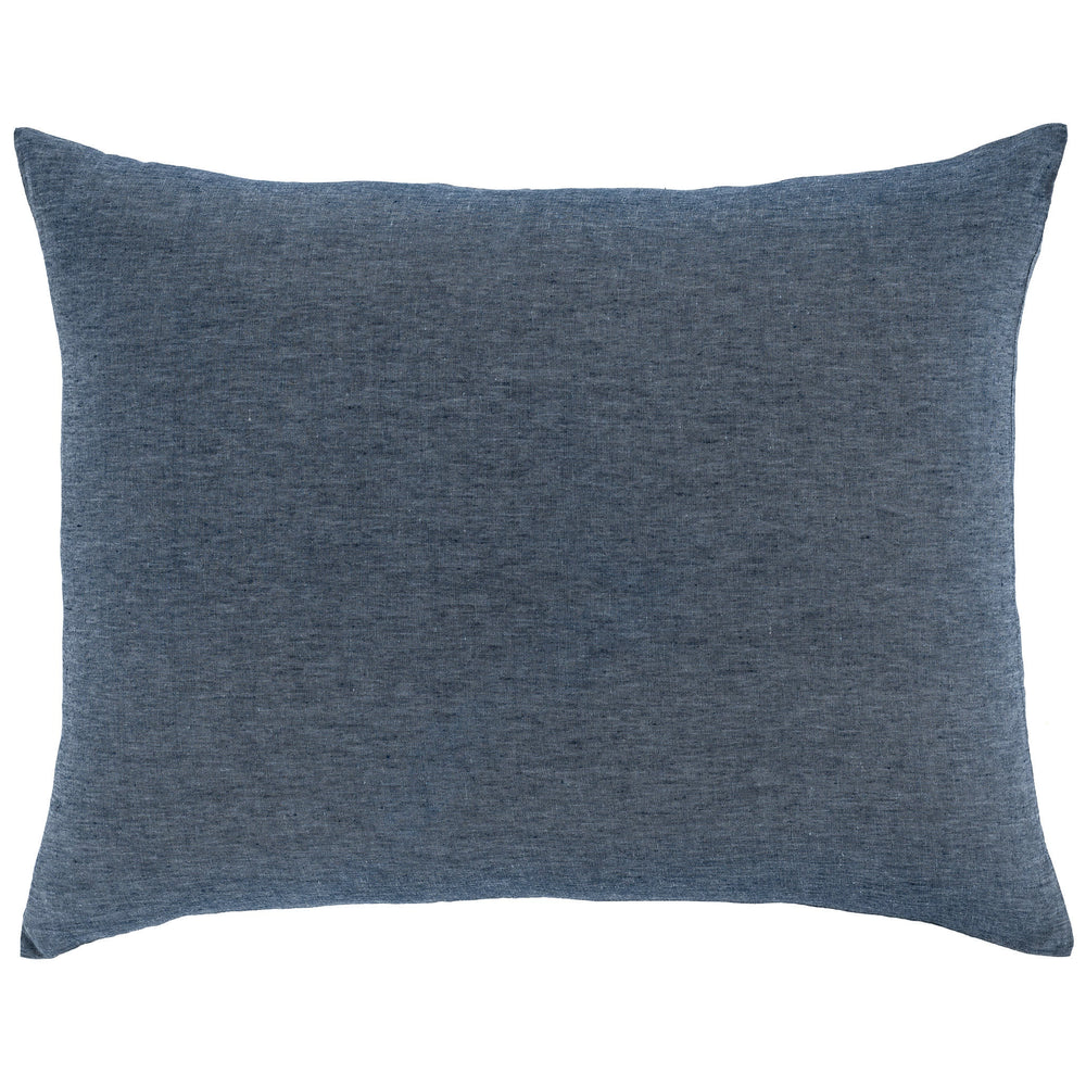 Jovi Linen Sham | Ink
