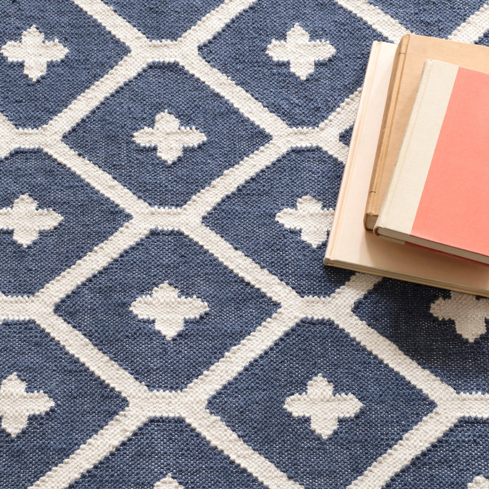 Elizabeth Handwoven Indoor/Outdoor Rug by Bunny Williams | Navy