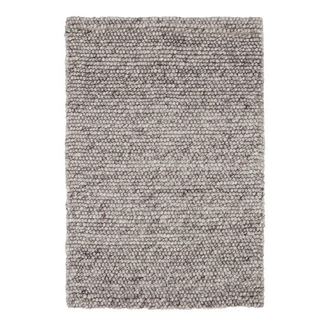Niels Handwoven Wool/Viscose Rug | Grey