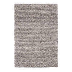 Niels Handwoven Wool/Viscose Rug | Grey