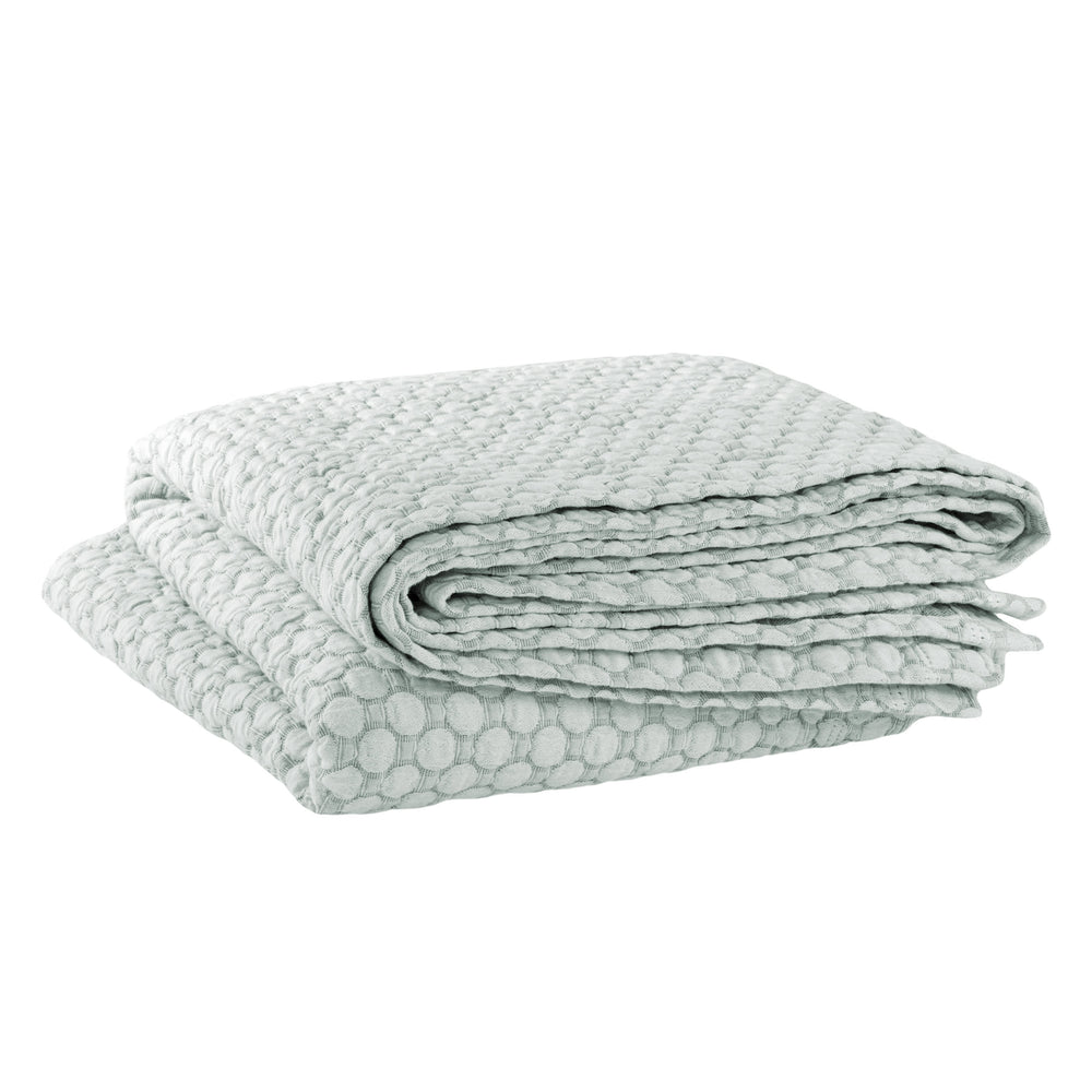 Lodi Matelasse Coverlet | Sky