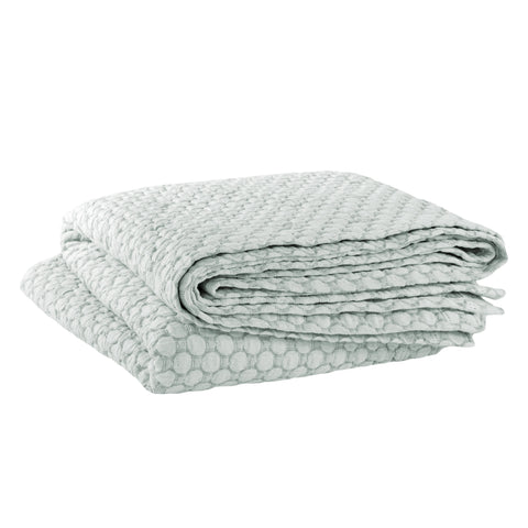 Lodi Matelasse Coverlet | Sky