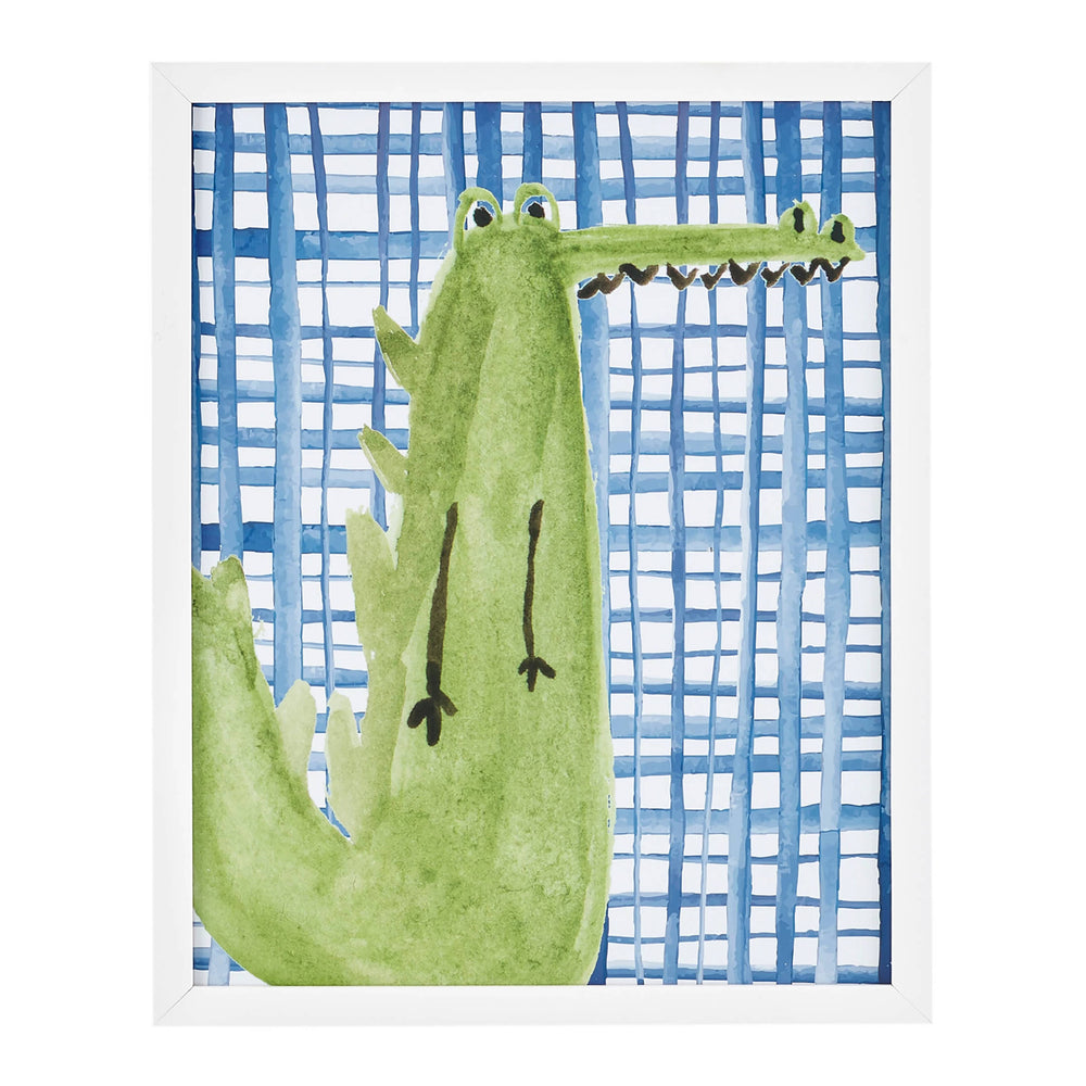 Albert Alligator Wall Art | Multi