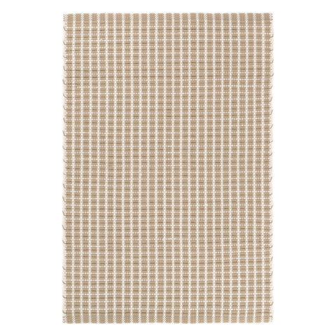 Gridiron Handwoven Indoor/Outdoor Rug | Wheat