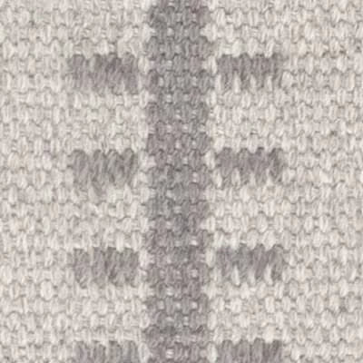 Tailor Stripe Woven Wool Custom With Attached Rug Pad Rug Swatch | Charcoal