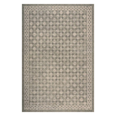 Selima Traditional Geometric Washable Rug | Green