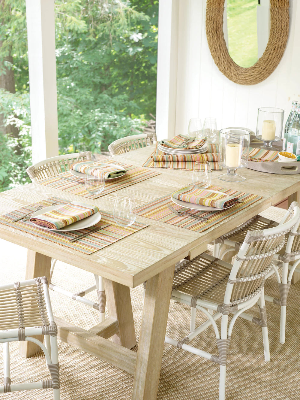Pebble Handwoven Performance Rug | Natural