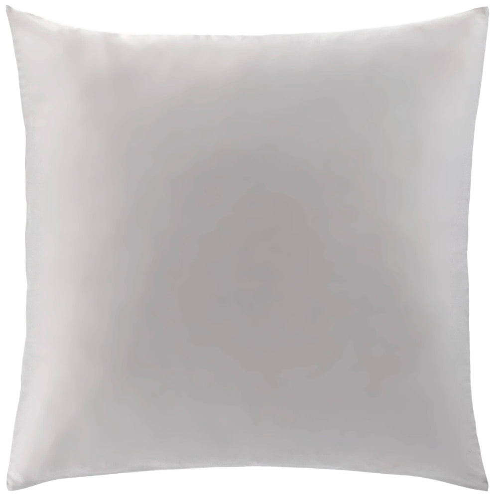 Silken Solid Sham | Grey
