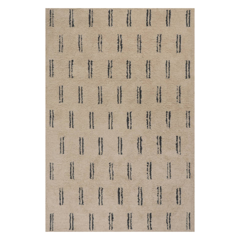 Vina Handmade Washable Wool Rug | Ivory