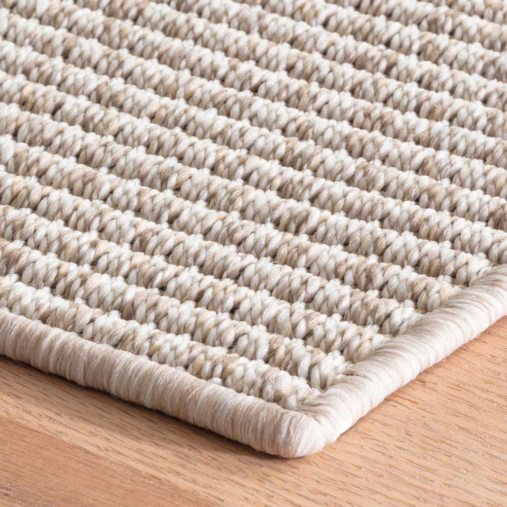 Basil Indoor/Outdoor Custom Rug | Wheat