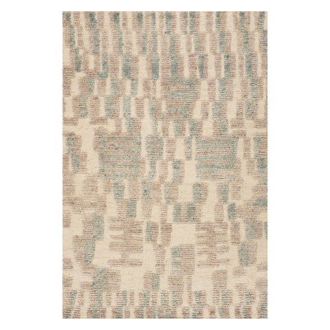 Boho Rug Abstract Lalita Abstract Bohemian Rug | Teal – Annie Selke