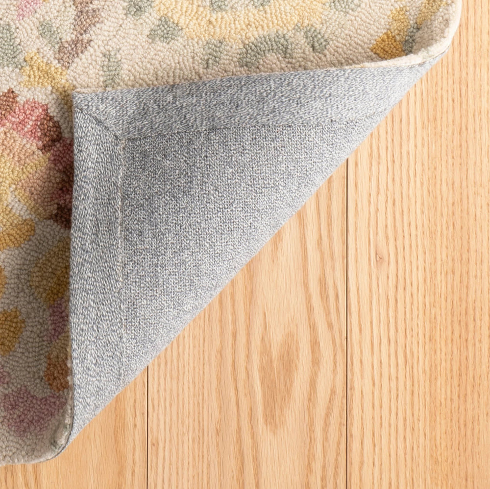 Ines Hand Micro Hooked Wool Rug | Multi