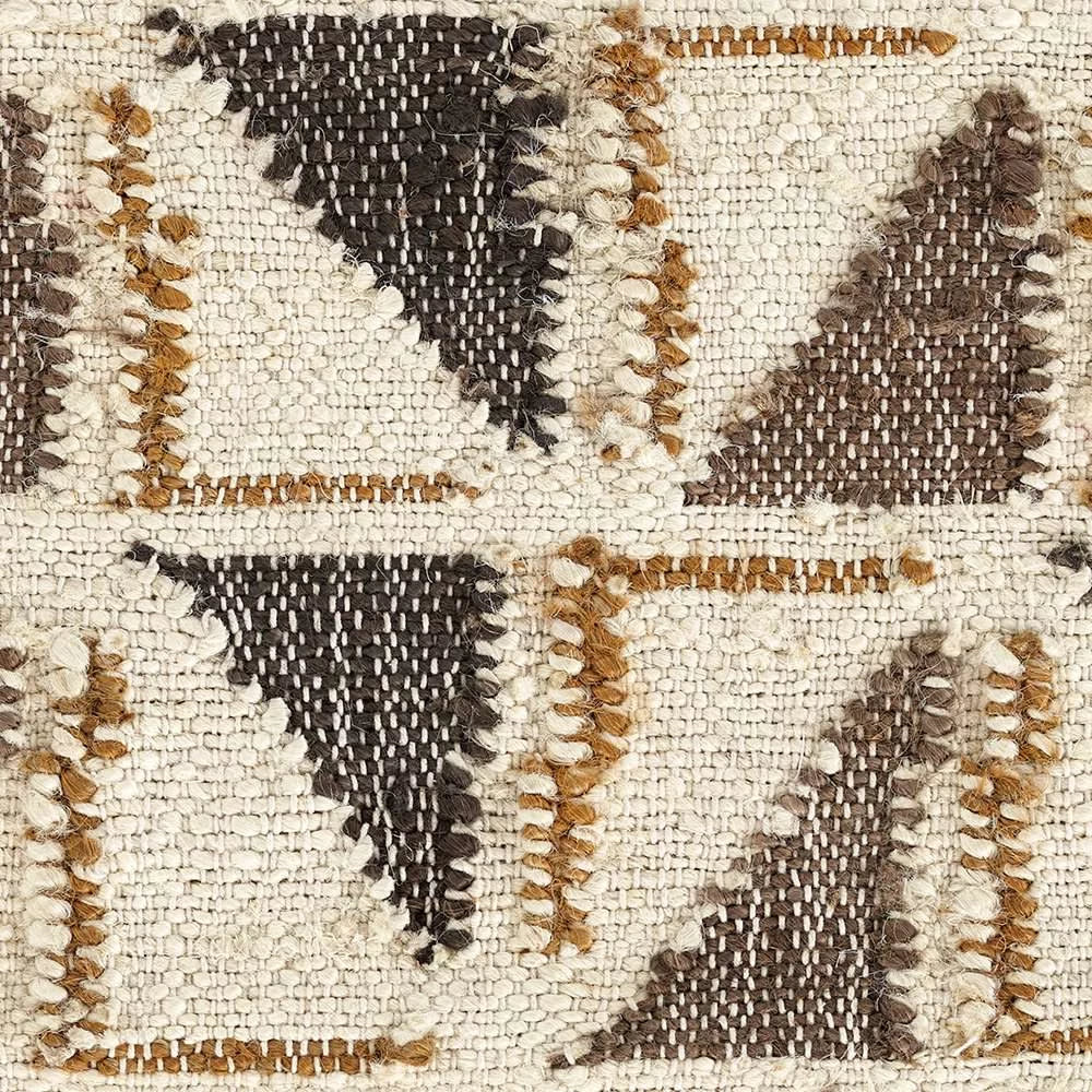 Loki Handwoven Jute Rug Swatch | Brown