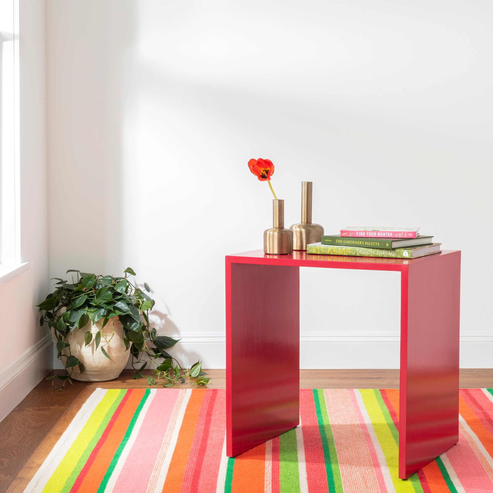 Seed Stitch Stripe Handwoven Indoor/Outdoor Rug | Spring – Annie Selke