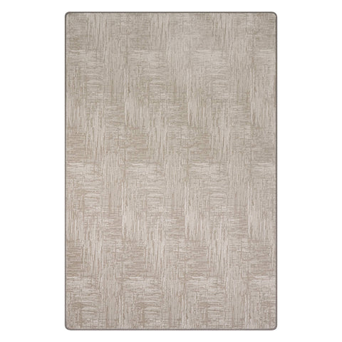 Finch Crosshatch Custom Rug | Light Grey
