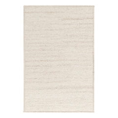 Barlow Woven Wool Custom Rug | Ivory