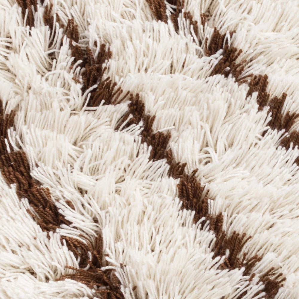 Gustav Handwoven Performance Rug Swatch | Brown