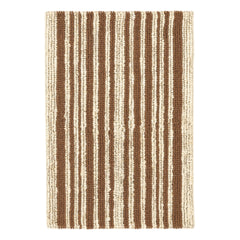 Calder Stripe Handwoven Jute Rug | Caramel