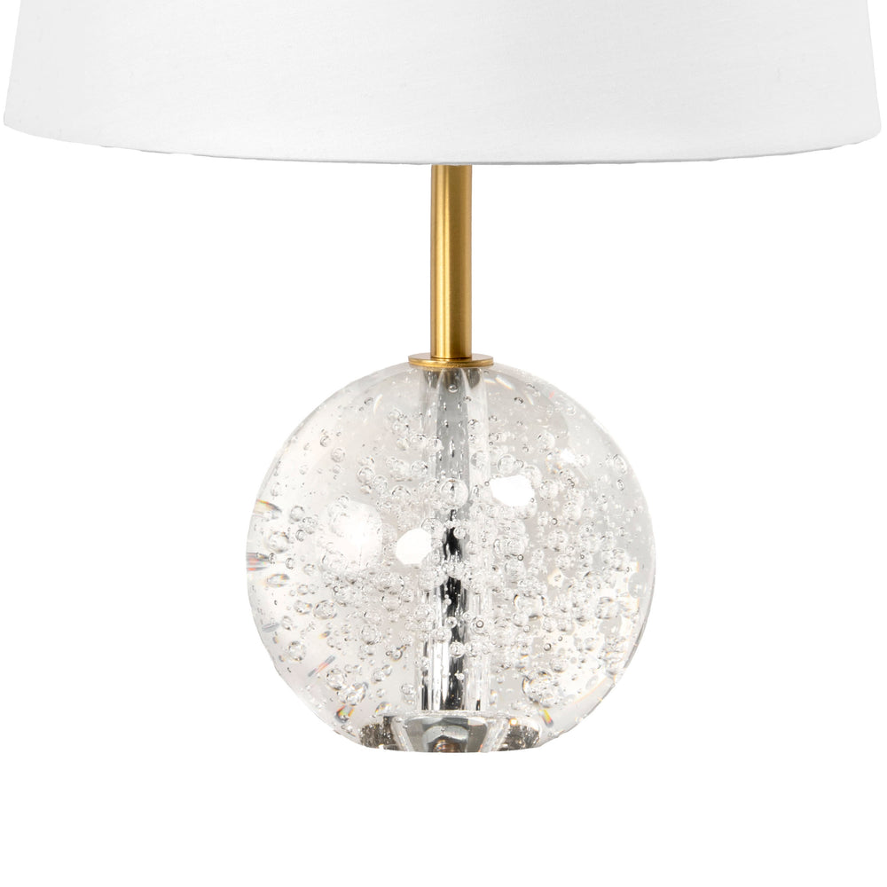 17-inch Crystal Ball Table Lamp | Clear
