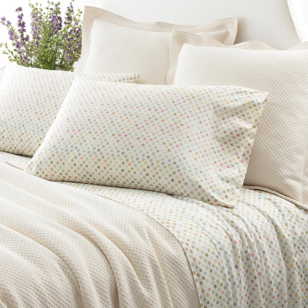 Watercolor Dots Pillowcases (Pair) | Multi