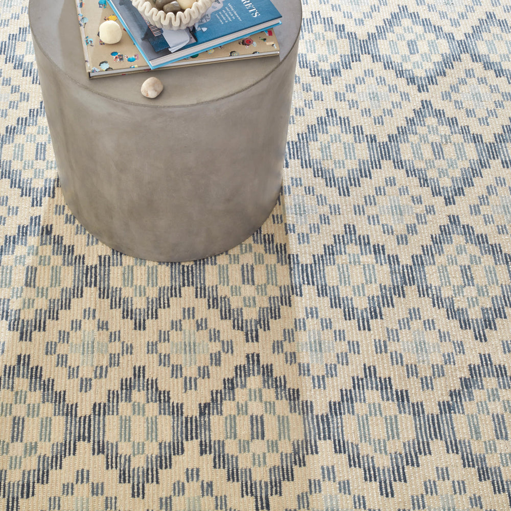 Diamond Cove Hand Tufted Wool Rug | Blue