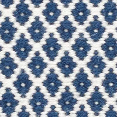 Mainsail Handwoven Indoor/Outdoor Rug Swatch | Navy