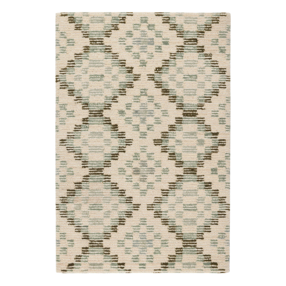 Diamond Cove Hand Tufted Wool Rug | Green