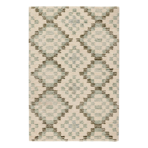 Diamond Cove Hand Tufted Wool Rug | Green