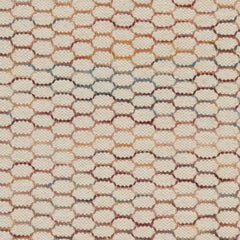 Kaelani Textured Geometric Indoor Rug Swatch | Multicolor