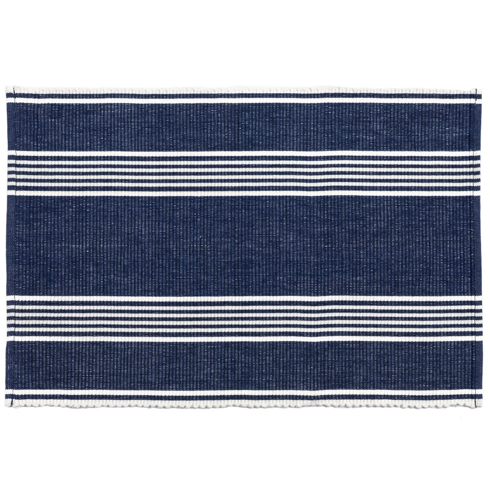 Bistro Stripe Placemat Set of 4 | Indigo