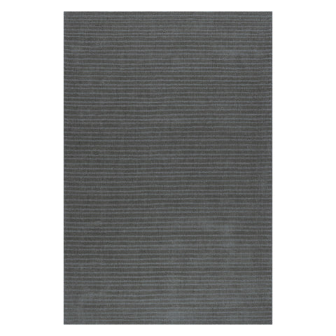 Mesa Stripe Hand Tufted Wool Rug | Charcoal