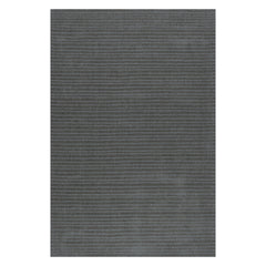 Mesa Stripe Hand Tufted Wool Rug | Charcoal
