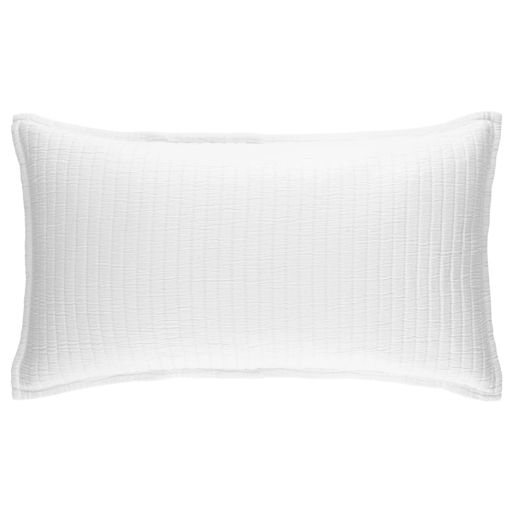 Boyfriend Matelasse Sham | White