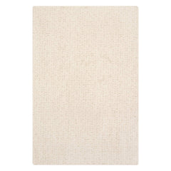 Chickadee Checked Custom Rug | Light Beige